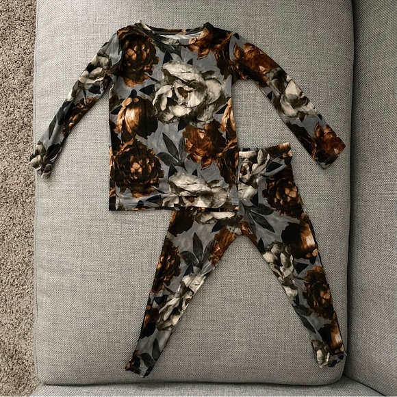 Posh Peanut Two Piece Pajamas, Paige Peony 2T - Picture 1 of 3